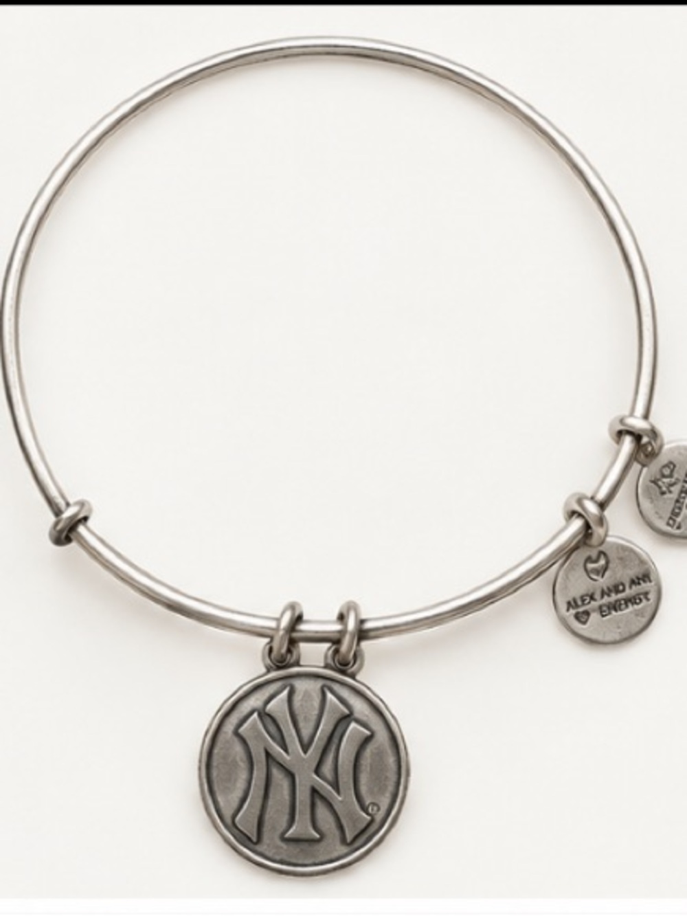NY YANKEES ALEX AND ANI Bracelet Charm - Women's Accessory